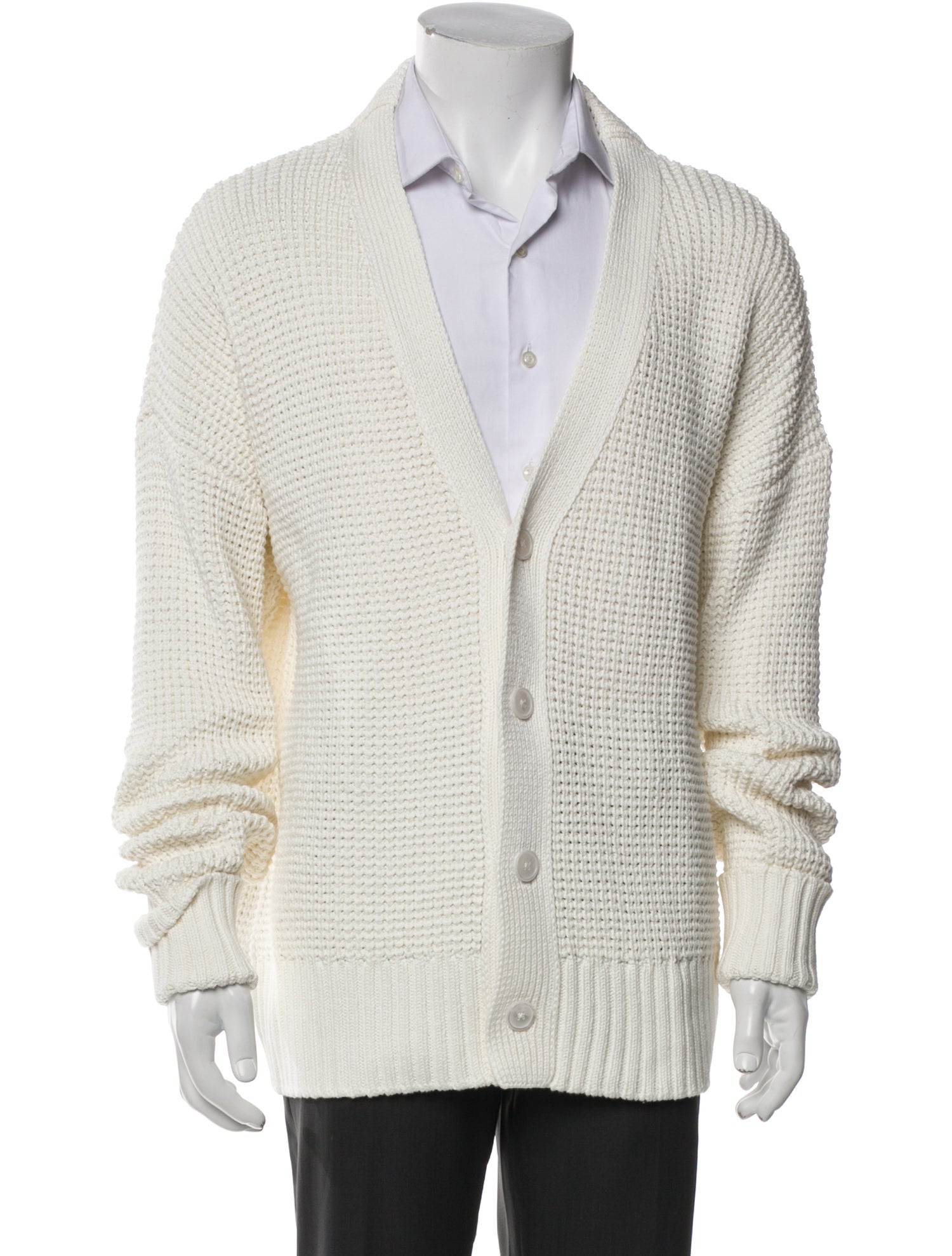 Suitsupply V-Neck Long Sleeve Cardigan