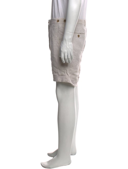 Suitsupply Linen Flat Front Shorts