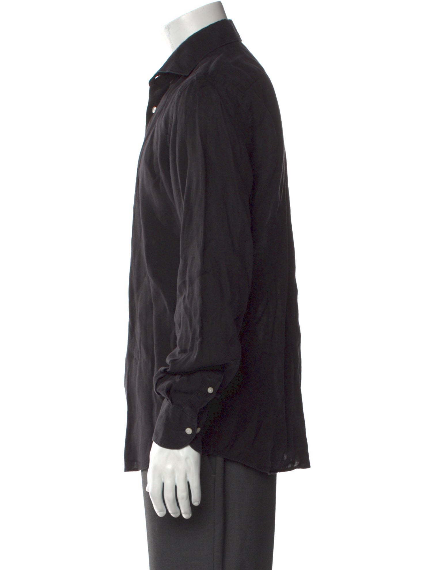 Suitsupply Linen Long Sleeve Shirt