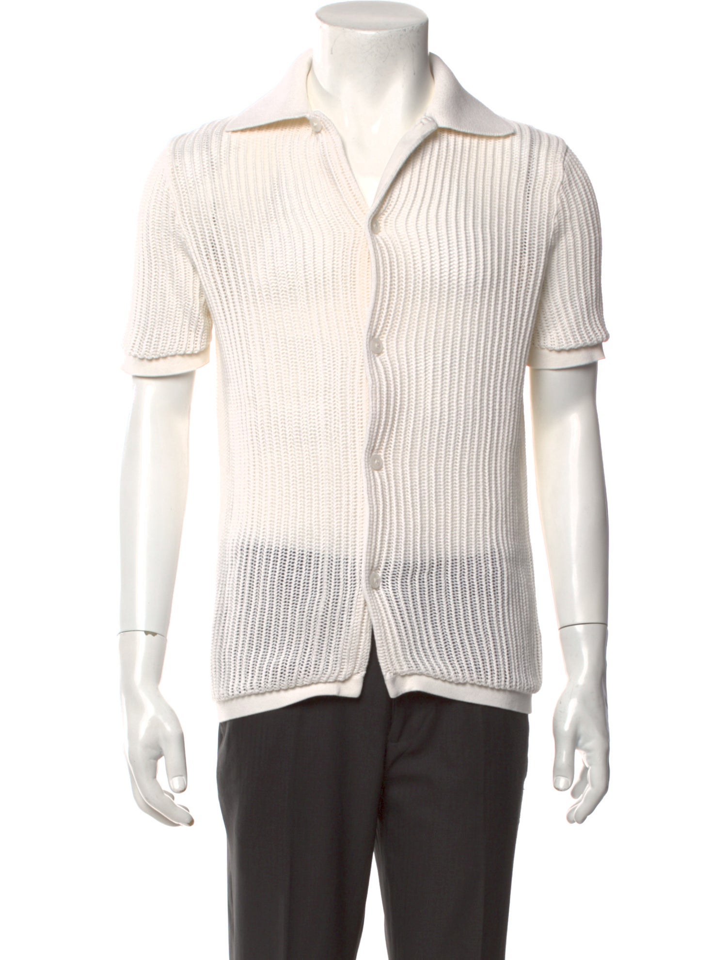 Suitsupply Striped Short Sleeve Shirt