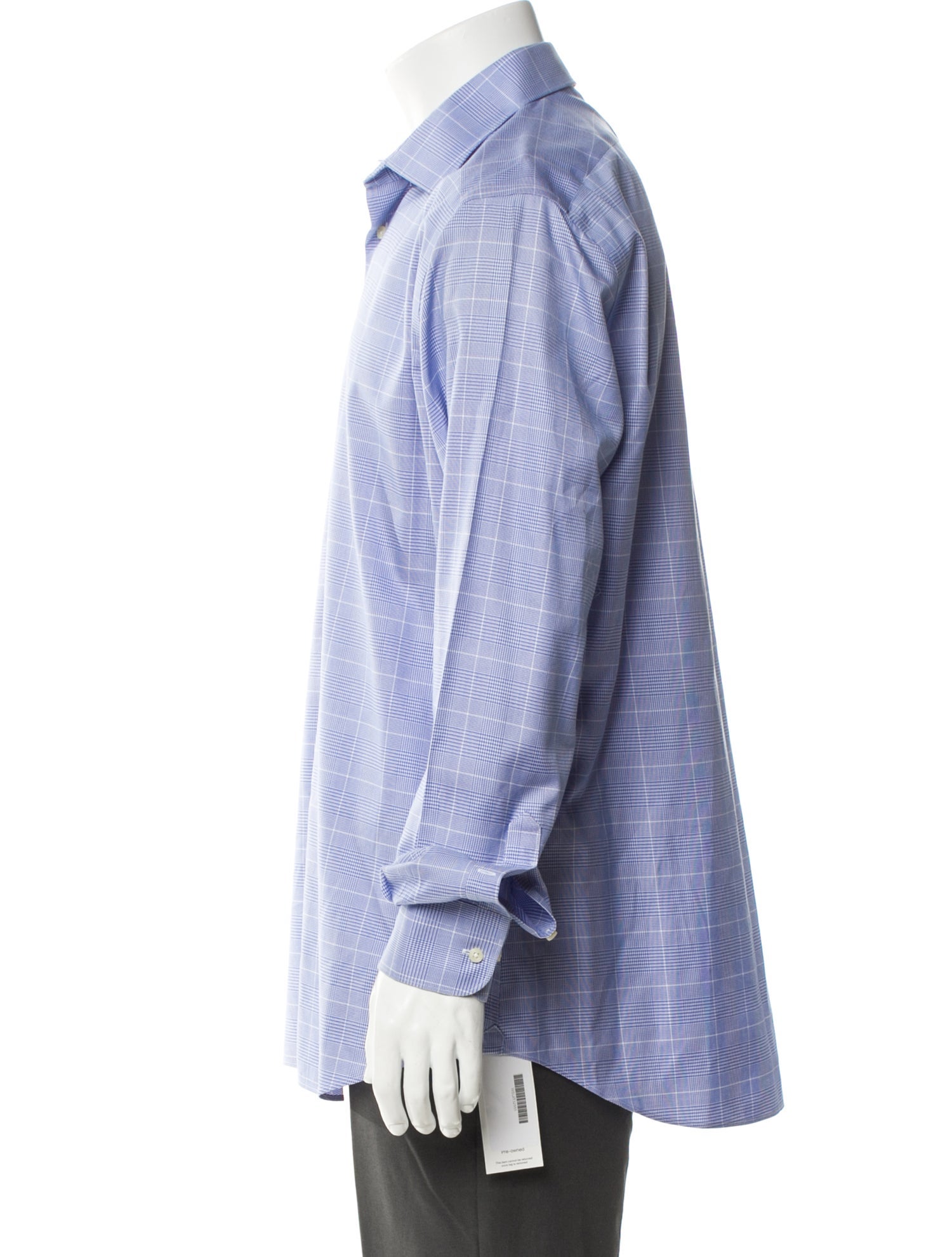 Suitsupply Plaid Print Long Sleeve Dress Shirt