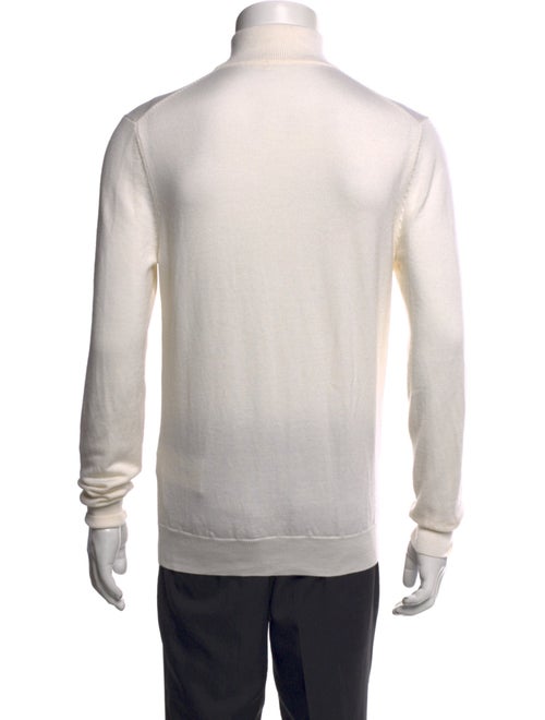 Suitsupply Merino Wool Turtleneck Polo Sweater