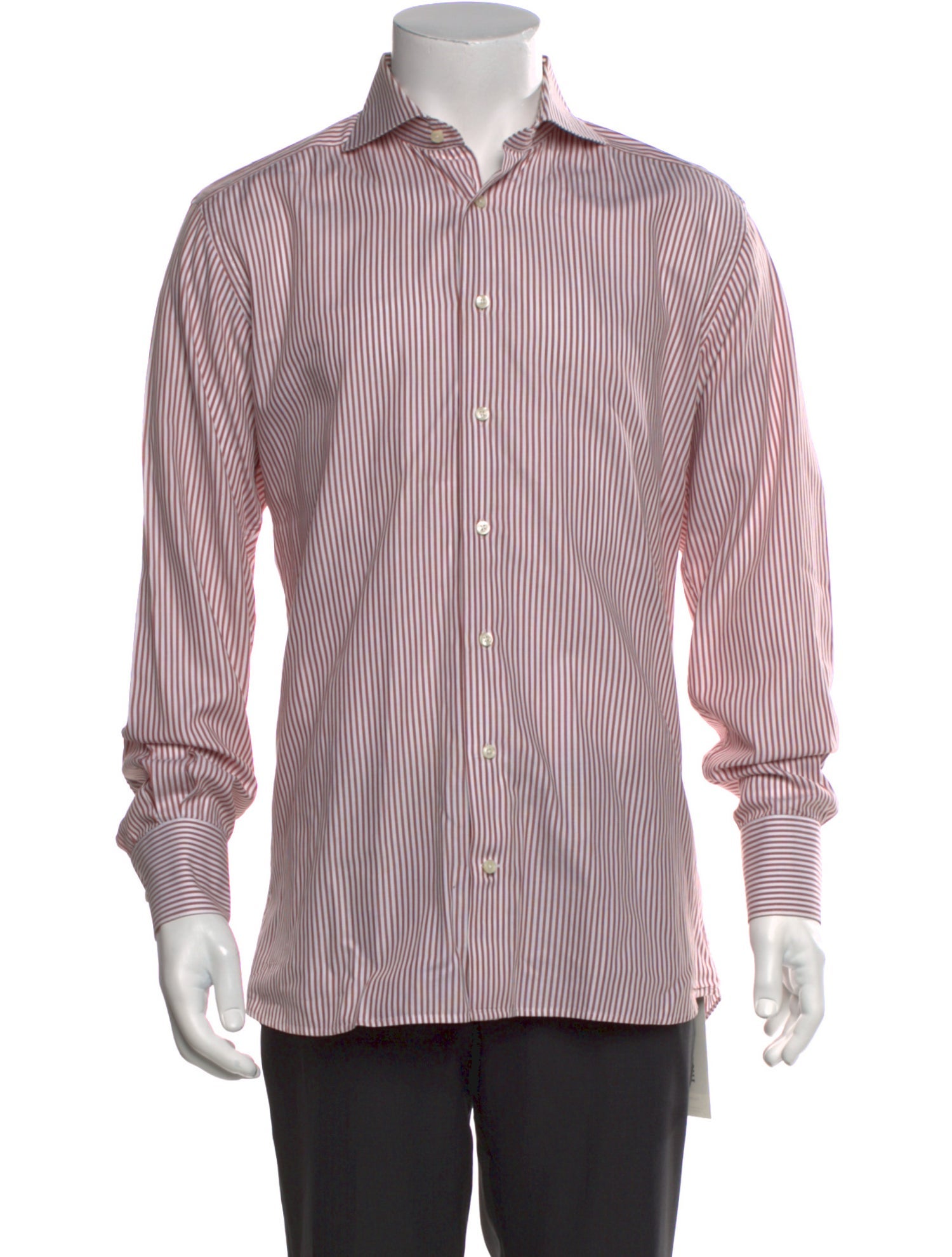 Suitsupply Striped Long Sleeve Dress Shirt