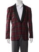 Suitsupply Wool Plaid Print Sport Coat