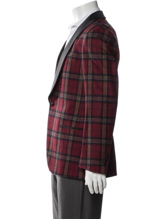 Suitsupply Wool Plaid Print Sport Coat