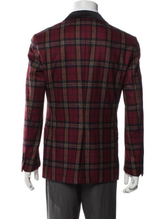 Suitsupply Wool Plaid Print Sport Coat