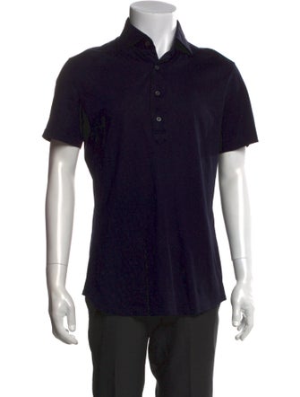 Suitsupply Crew Neck Short Sleeve Polo Shirt