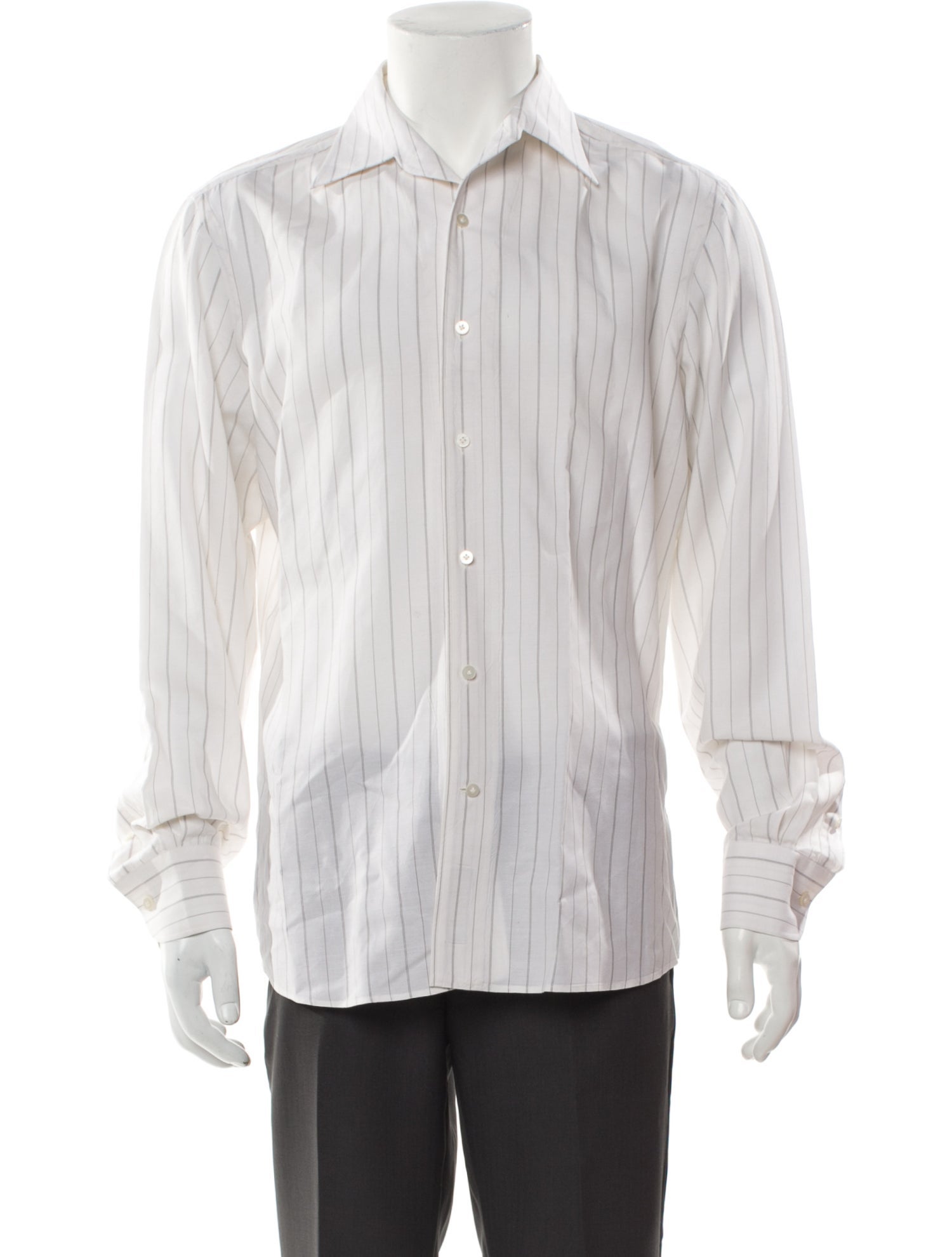 Suitsupply Striped Long Sleeve Dress Shirt