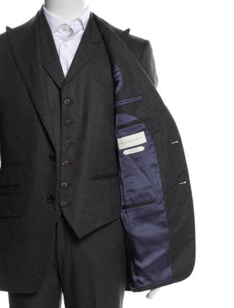 Suitsupply Two Piece Wool Suit Vest Set