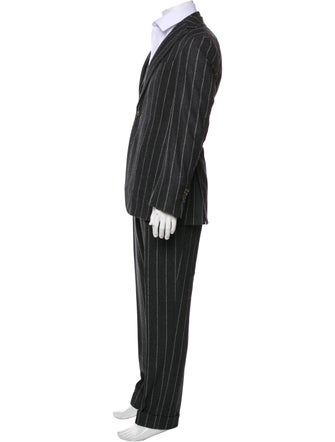 Suitsupply Wool Striped Three-Piece Suit
