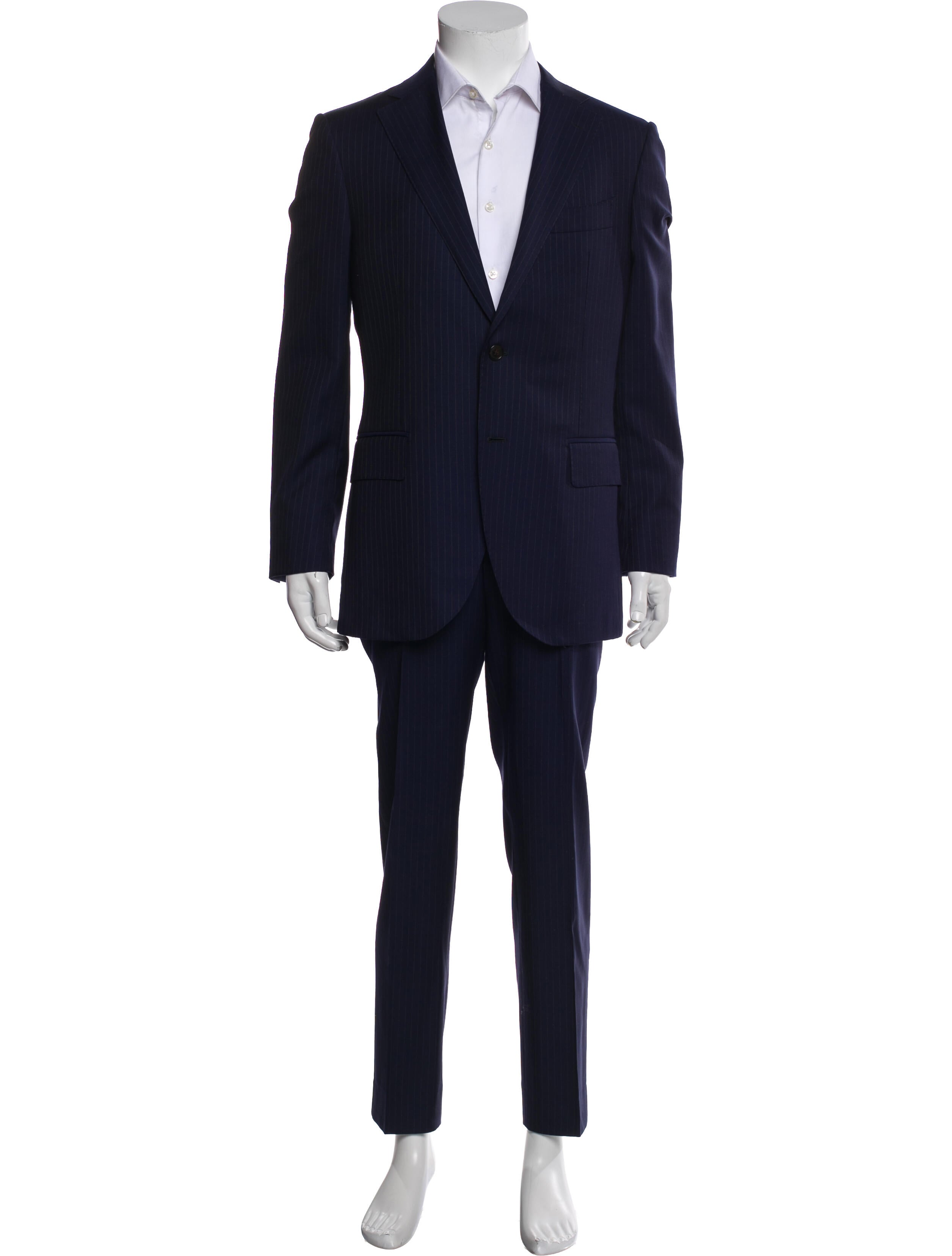 Suitsupply Wool Striped Two-Piece Suit