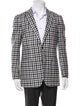 Suitsupply Wool Plaid Print Blazer
