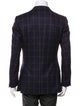 Suitsupply Wool Plaid Print Blazer