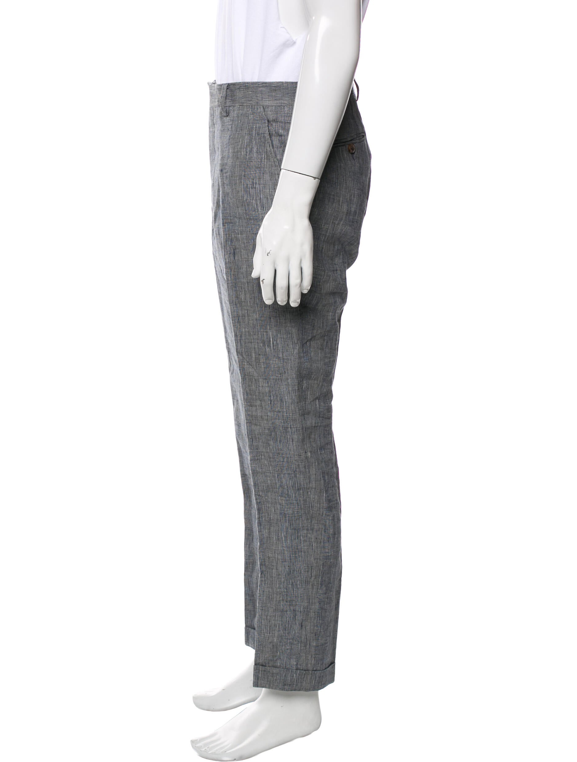 Suitsupply Linen Houndstooth Print Two-Piece Blazer