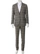 Suitsupply Wool Houndstooth Print Two-Piece Suit