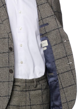 Suitsupply Wool Houndstooth Print Two-Piece Suit