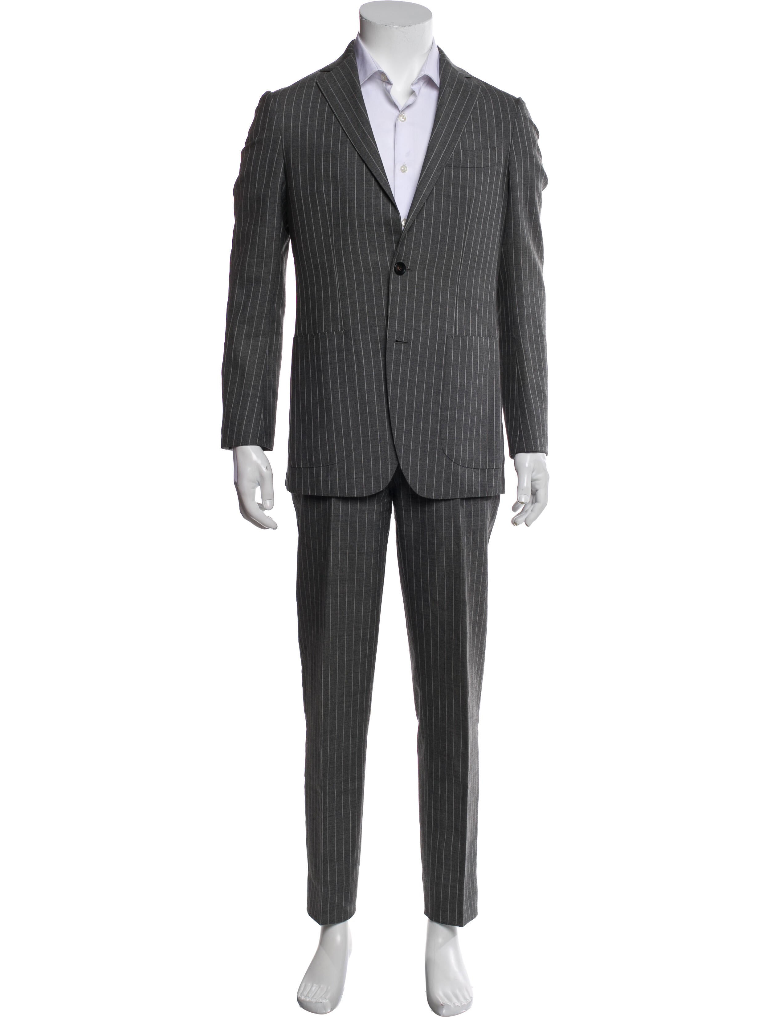 Suitsupply Wool Striped Two-Piece Blazer