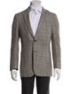 Suitsupply Silk Plaid Print Blazer