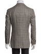 Suitsupply Silk Plaid Print Blazer