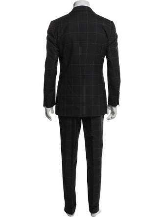 Suitsupply Wool Plaid Print Two-Piece Suit