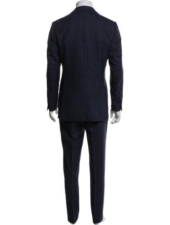 Suitsupply Wool Plaid Print Two-Piece Suit