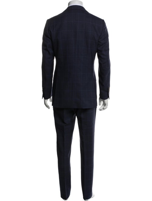 Suitsupply Wool Plaid Print Two-Piece Suit