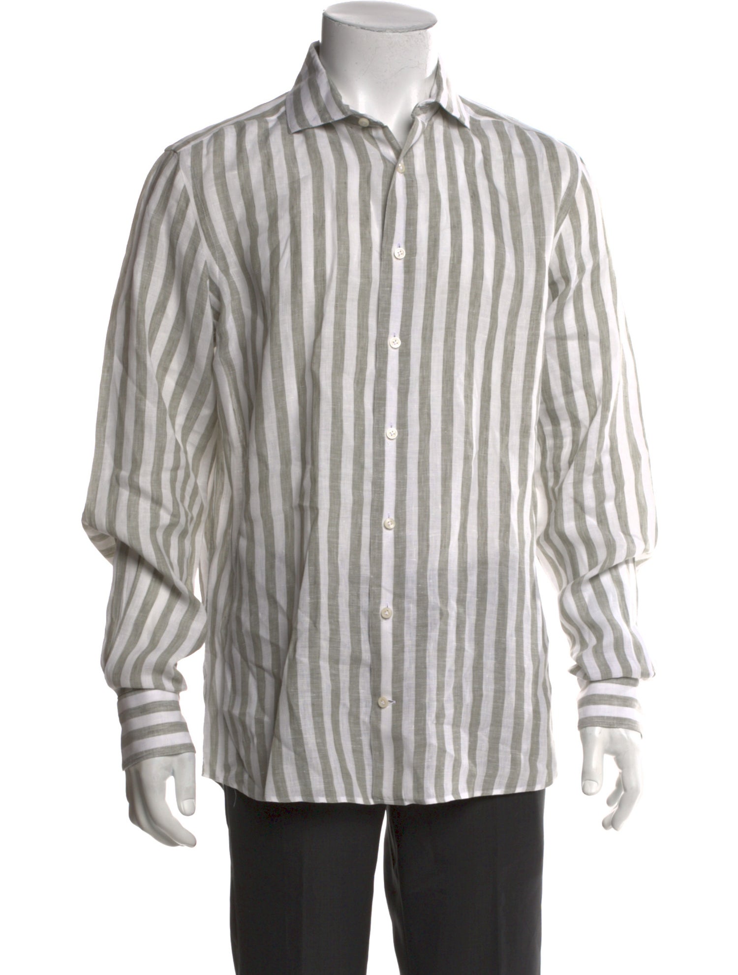 Suitsupply Linen Striped Shirt