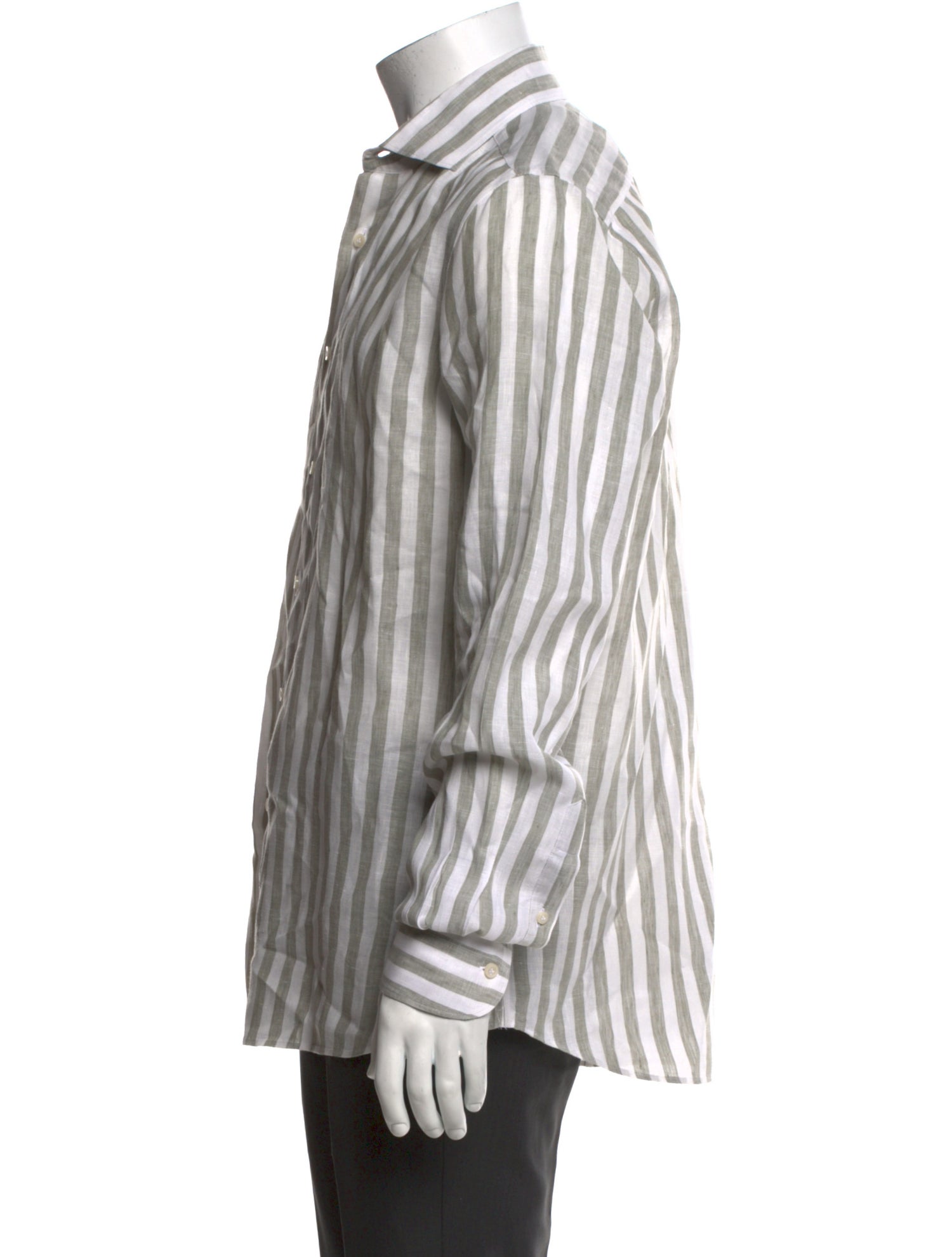 Suitsupply Linen Striped Shirt
