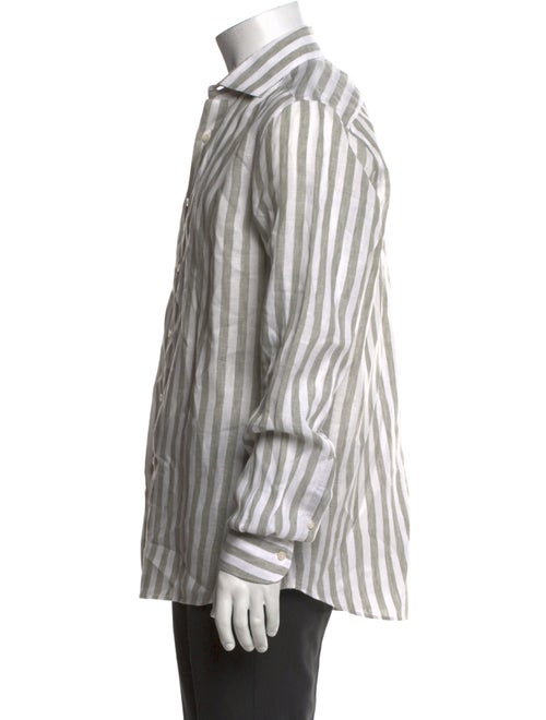 Suitsupply Linen Striped Shirt