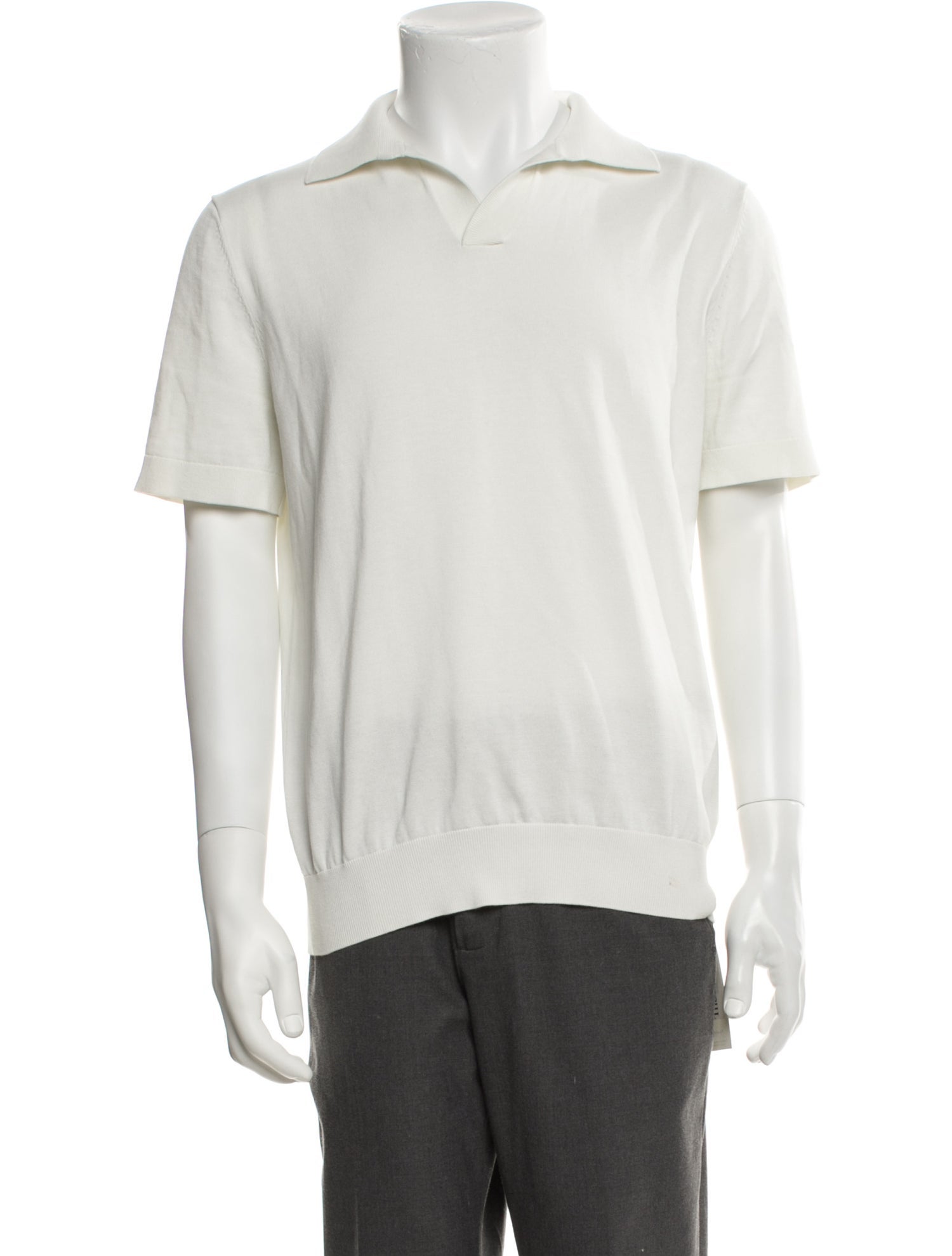 Suitsupply Collar Short Sleeve Polo Shirt