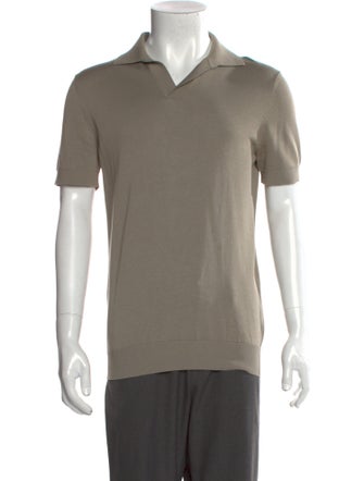 Suitsupply Collar Short Sleeve Polo Shirt