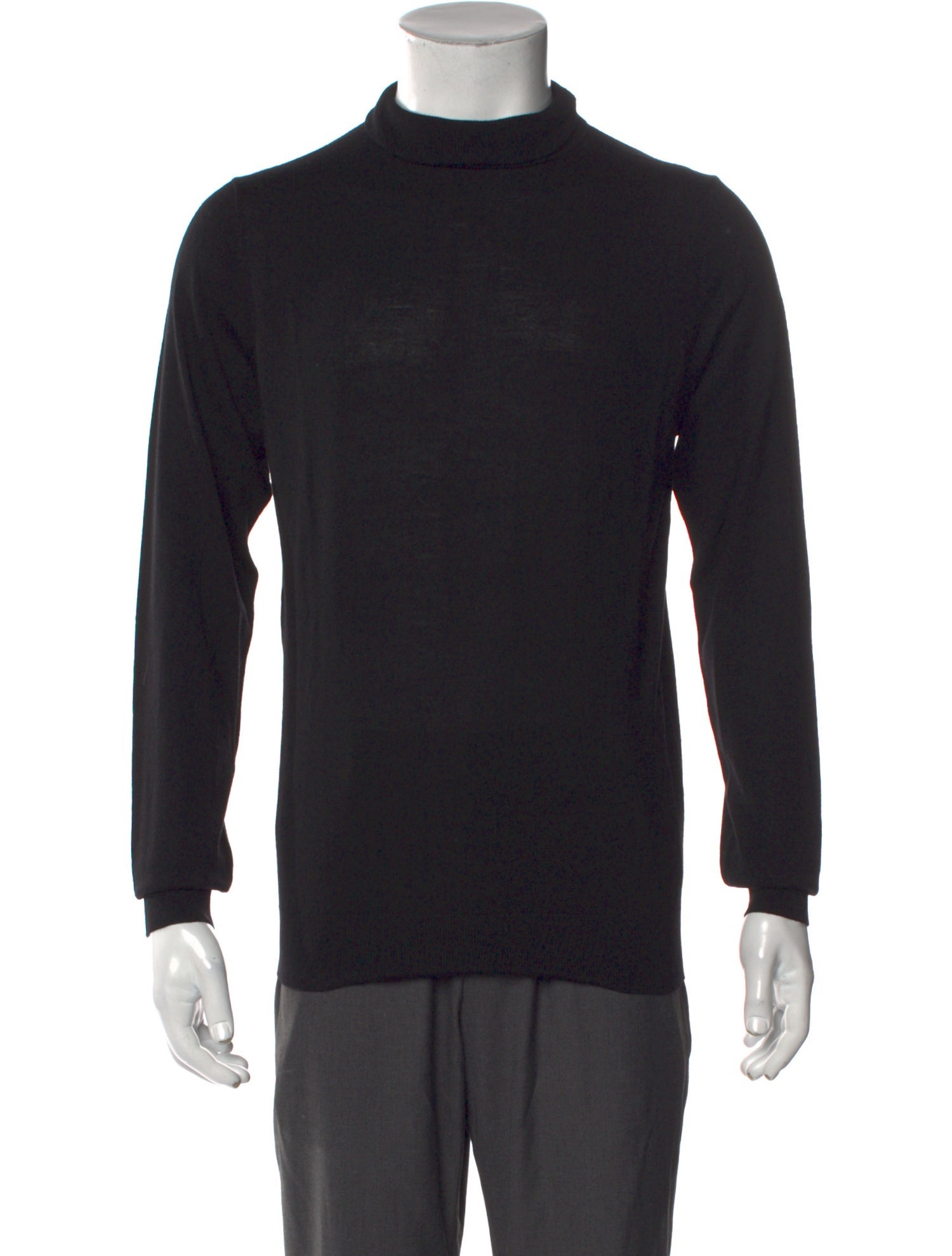 Suitsupply Merino Wool Mock Neck Pullover