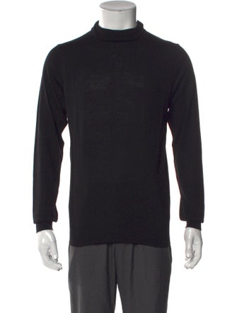 Suitsupply Merino Wool Mock Neck Pullover