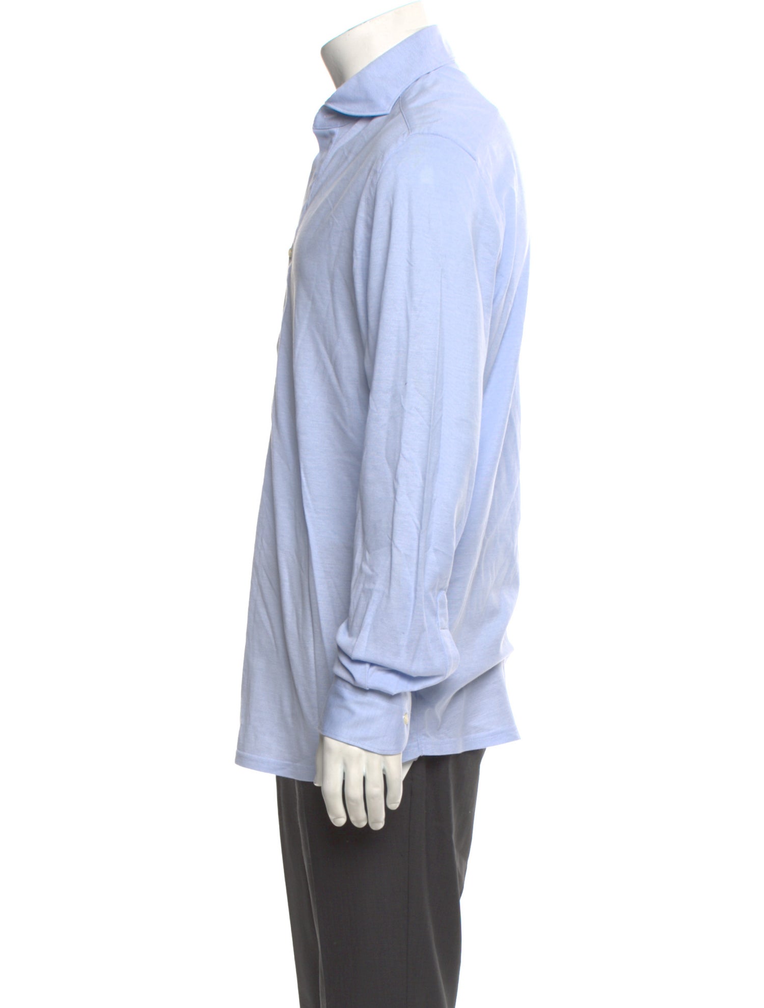 Suitsupply Collar Long Sleeve Polo Shirt