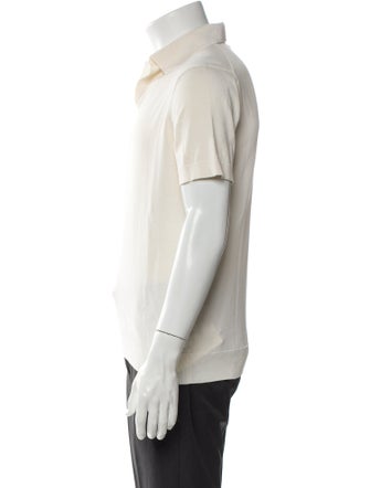 Suitsupply V-Neck Short Sleeve Polo Shirt