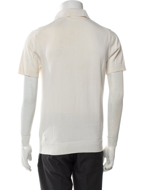 Suitsupply V-Neck Short Sleeve Polo Shirt