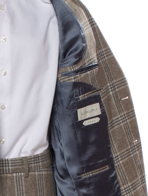Suitsupply Wool Plaid Print Two-Piece Suit