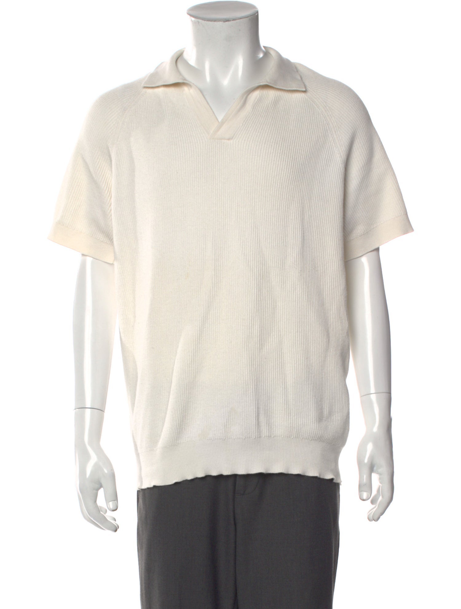 Suitsupply Collar Short Sleeve Polo Sweater