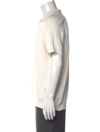 Suitsupply Collar Short Sleeve Polo Sweater