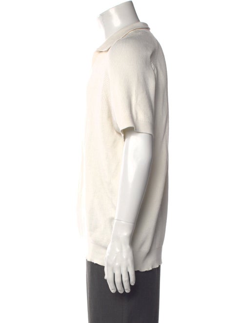 Suitsupply Collar Short Sleeve Polo Sweater