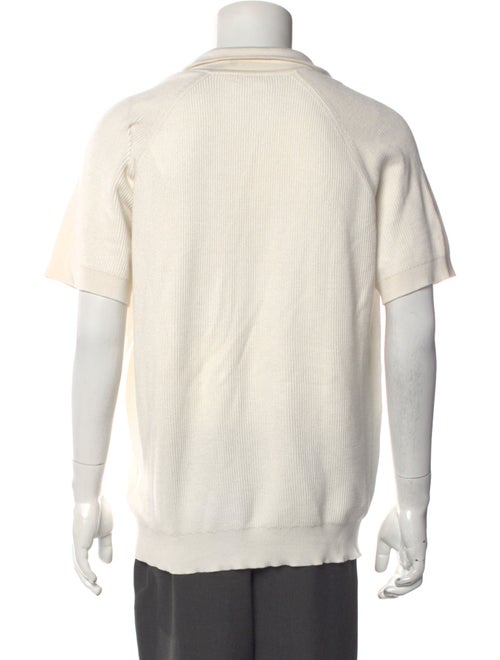Suitsupply Collar Short Sleeve Polo Sweater