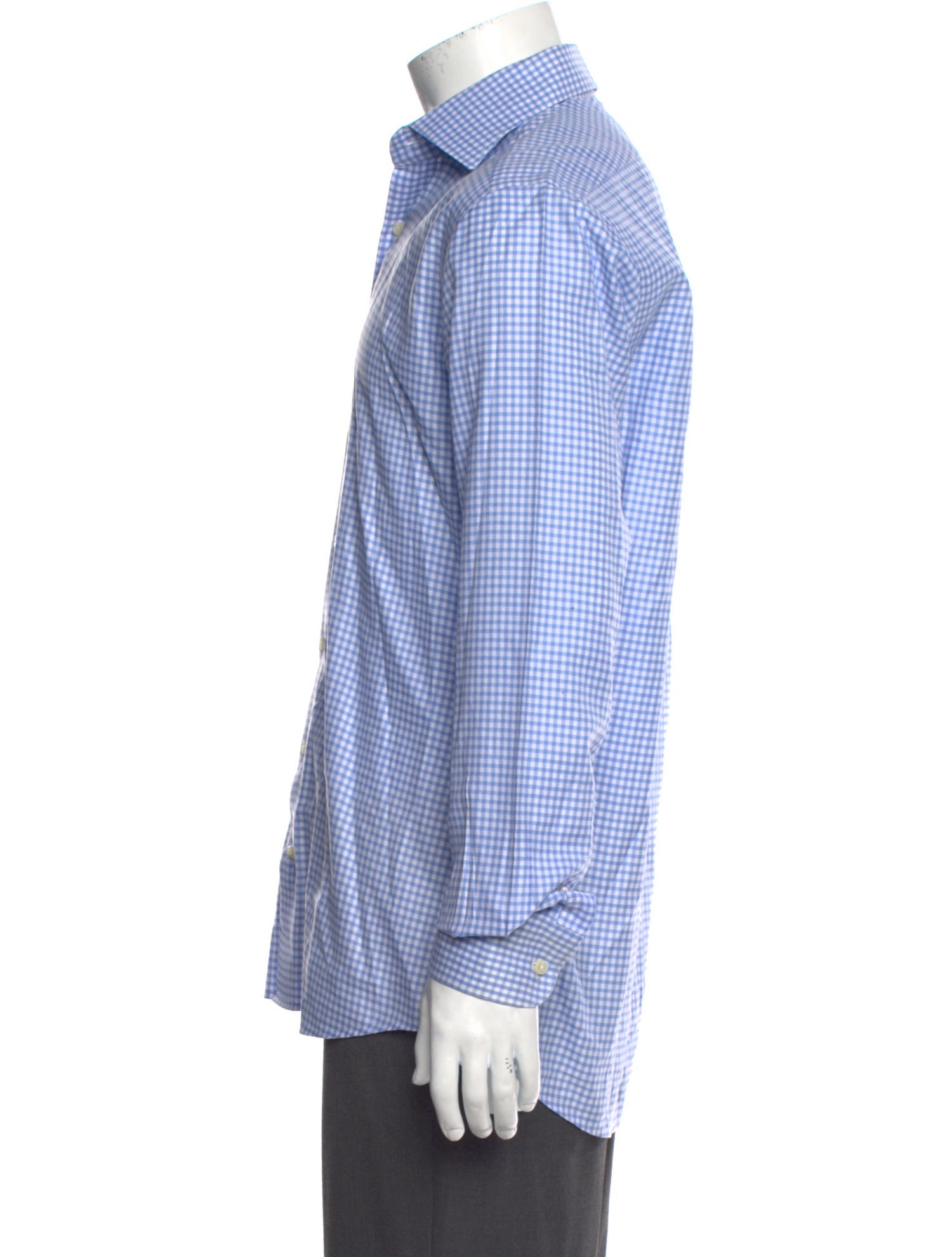 Suitsupply Plaid Print Long Sleeve Dress Shirt