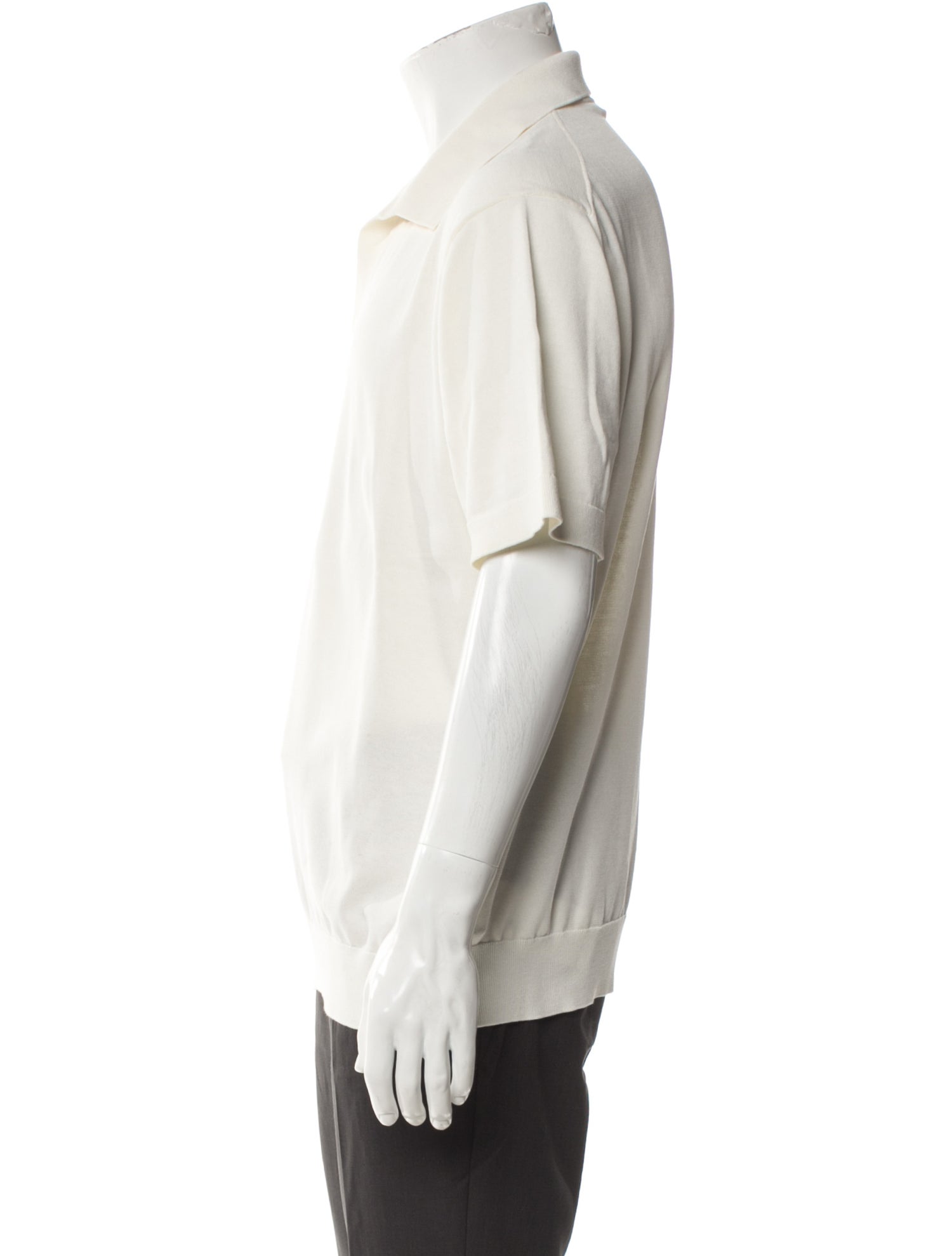 Suitsupply Collar Short Sleeve Polo Sweater