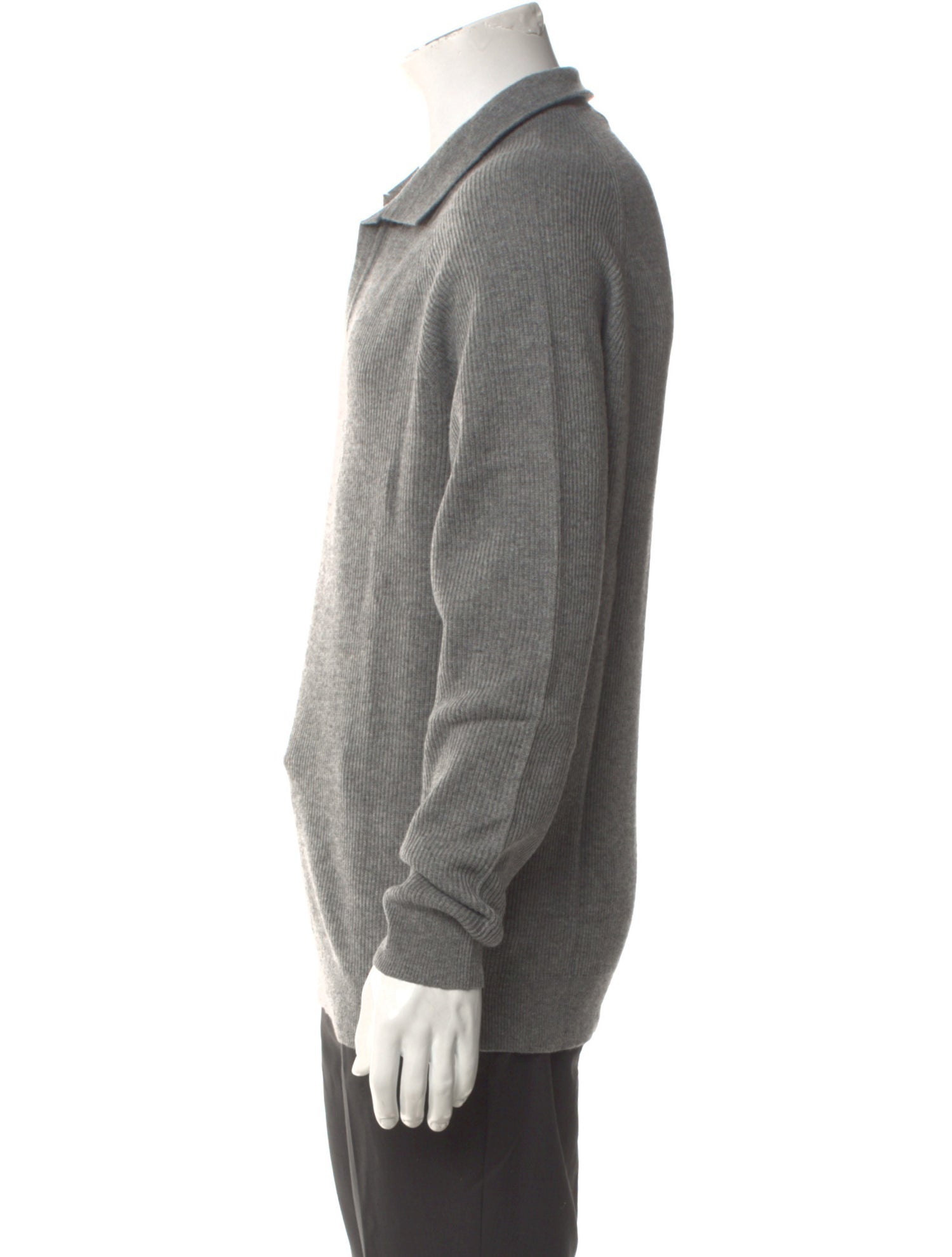 Suitsupply Wool Mock Neck Polo Sweater w/ Tags