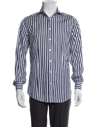 Suitsupply Striped Long Sleeve Dress Shirt