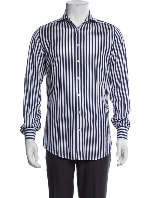 Suitsupply Striped Long Sleeve Dress Shirt