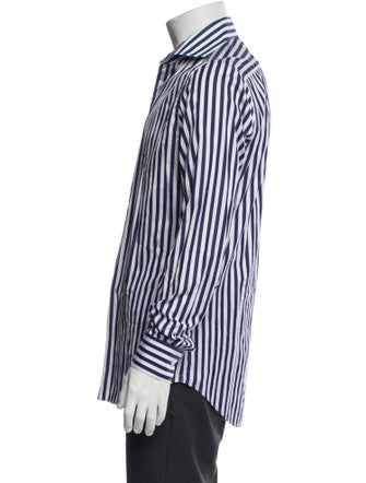 Suitsupply Striped Long Sleeve Dress Shirt