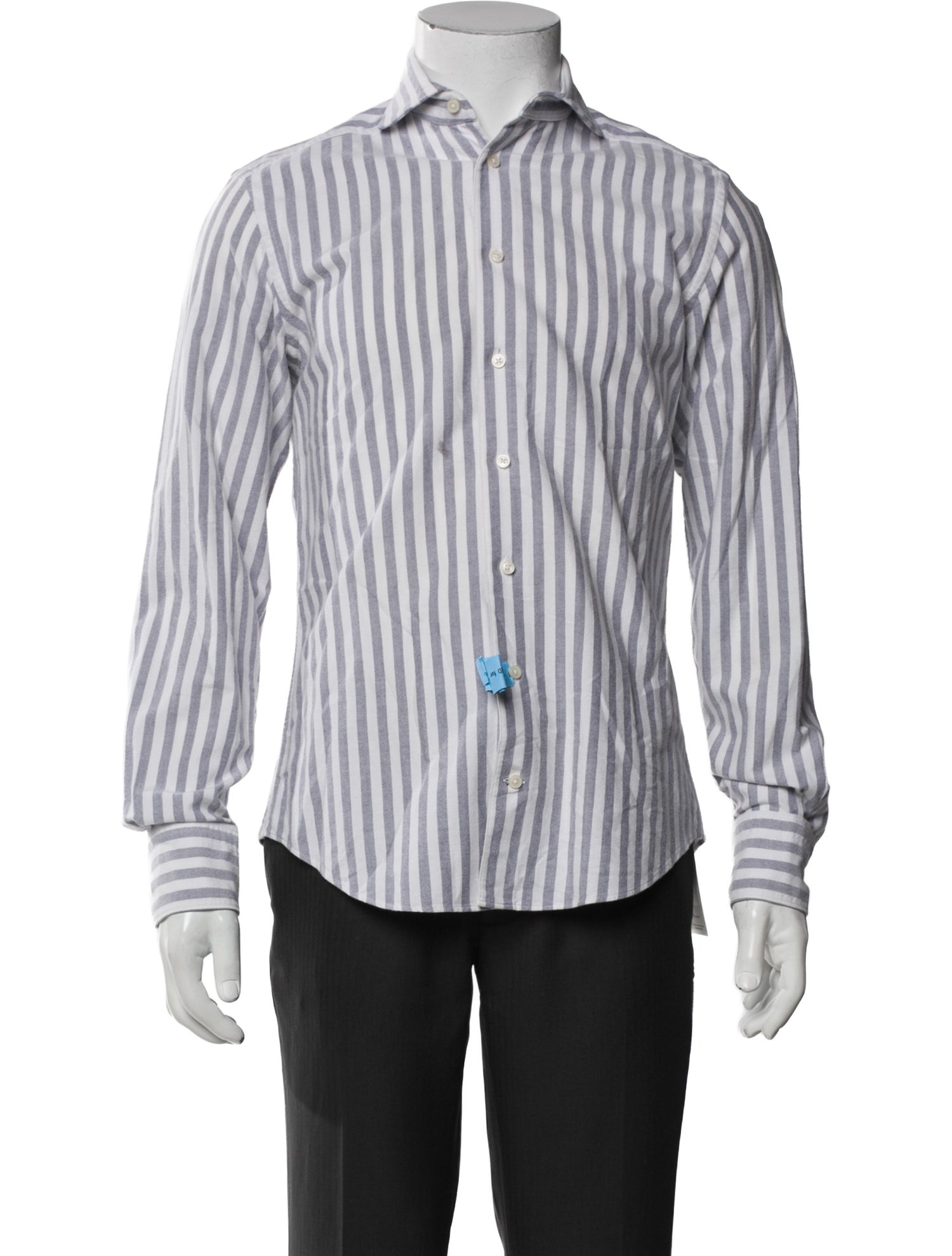 Suitsupply Striped Long Sleeve Dress Shirt