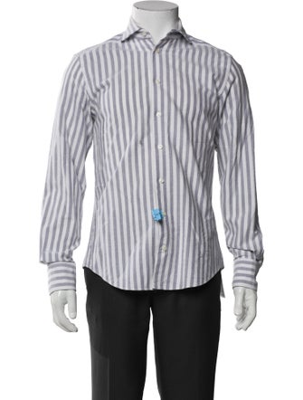 Suitsupply Striped Long Sleeve Dress Shirt