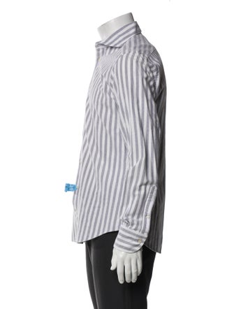 Suitsupply Striped Long Sleeve Dress Shirt